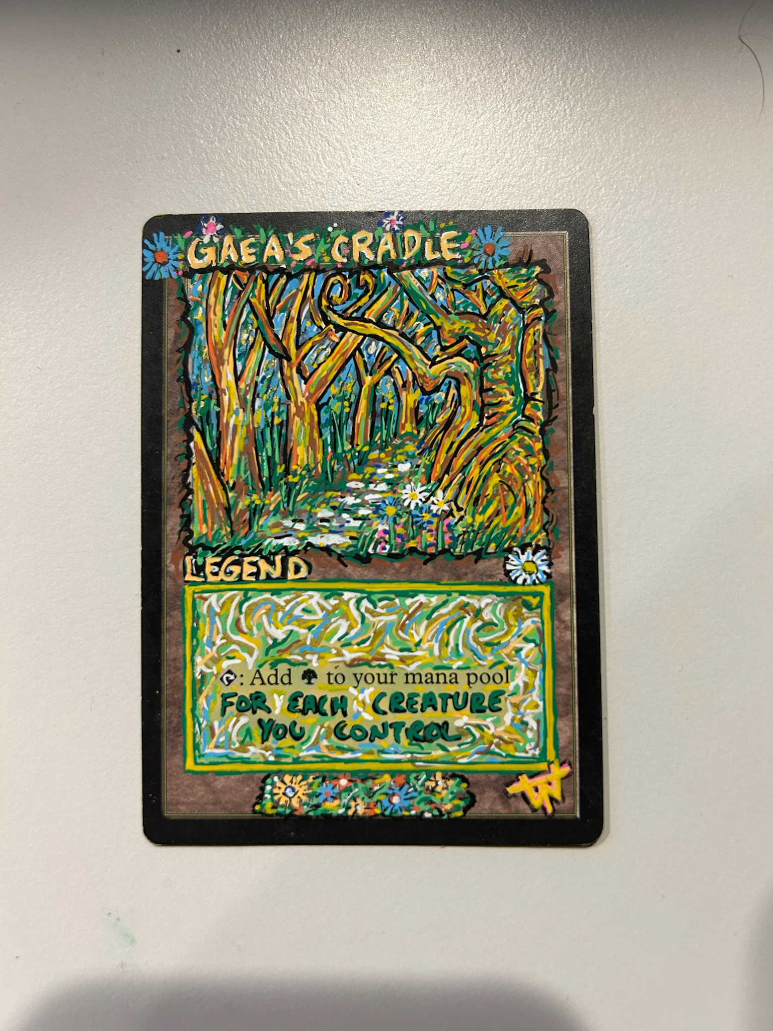 Just keep adding flowers